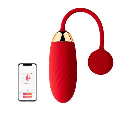 Svakom Ella APP Controlled Silicone Vibrating Egg